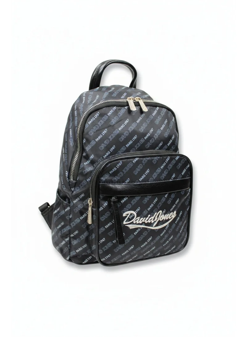 David Jones  David Jones Women's Backpack Stylish and Durable Everyday Carry | Color Black (6889-4)  | Best Price UAE